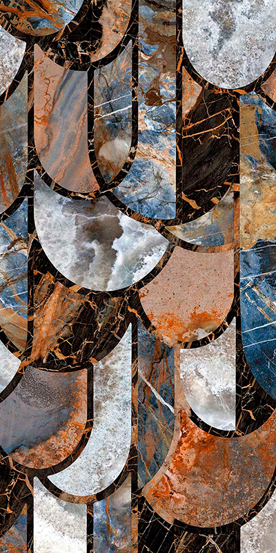 Гранит керамический SERENADE 128474 OPERA POLISHED RETT 60x120x0,7 см