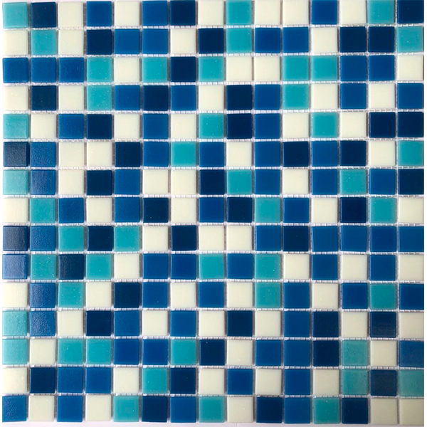 Мозаика из стекла матовая PIX106 (2x2) бумага 31,6х31,6x0,4 см
