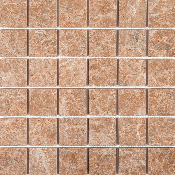 Мозаика из натурального камня на сетке SBW2488P (4,8x4,8) 30,5х30,5x0,6 см