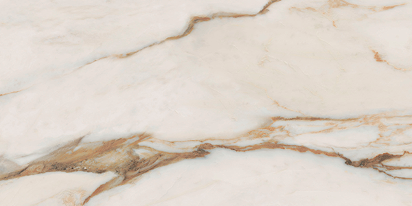 Гранит керамический 0009170 SENSI SIGNORIA Calacatta Vena Oro NAT RET. 60х120x0,9 см