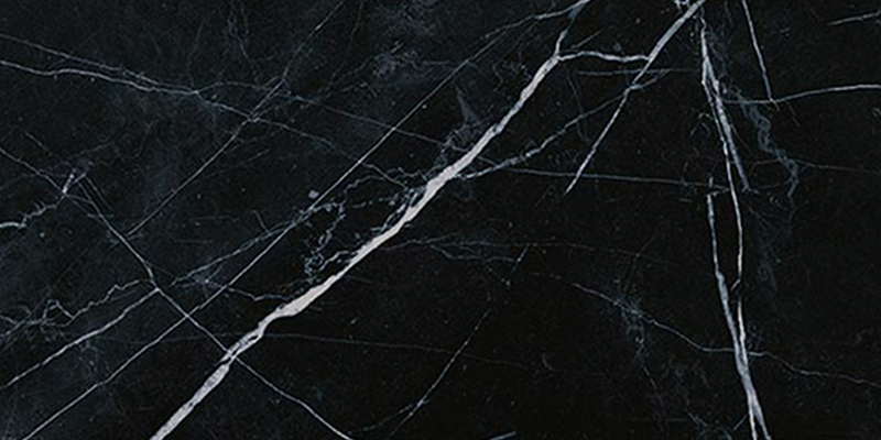 Гранит керамический матовый IMPERIAL Marquina Black RETT MATT 60х120х0,9 см