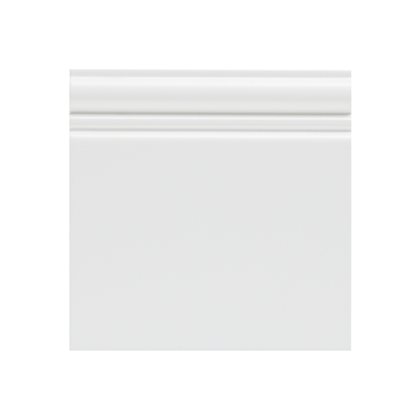Плинтус керамический ZO01 BOISERIE ZOCCOLO Bianco MATT 20х20 см