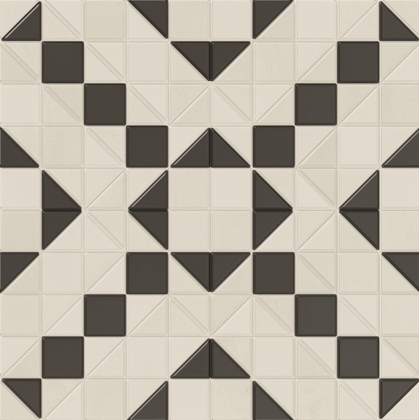 Гранит керамический  130014 TESSERAE LIKE B&W 28x28 см