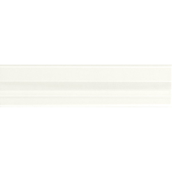 Бордюр керамический FINELQ1 ELEGANCE FINALE Snow Craquele 8,5х35 см