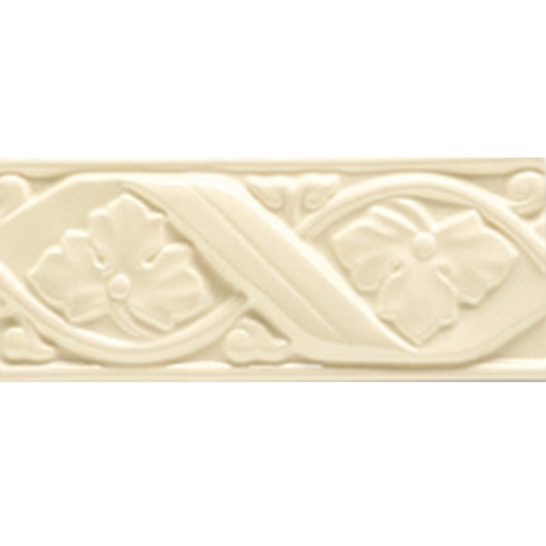 Бордюр керамический настенный GE06 BOISERIE GEMME Beige MATT 8х20 см