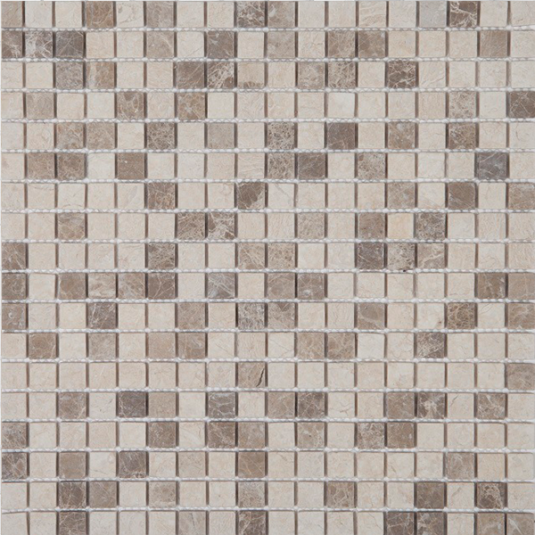 Мозаика из натурального камня на сетке SGY14154 (1,5x1,5) 30,5х30,5x0,4 см