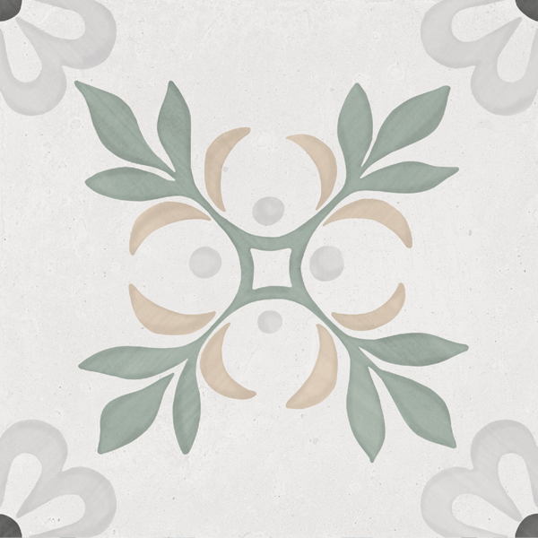 Гранит керамический 36156 SIROCCO GREEN GARDEN 22,3х22,3х0,9 см