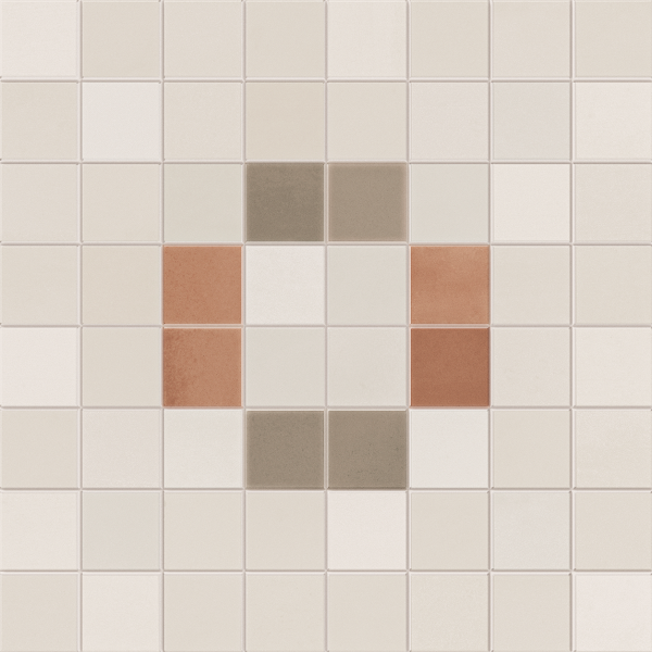 Гранит керамический 127399 TESSERAE PLAY TWO DUNA 28x28 см