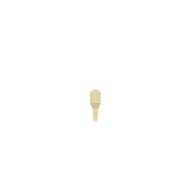 Угловой элемент для бордюра FIAELQ2 ELEGANCE ANGOLO FINALE Bone Craquele 2,5х8,5 см