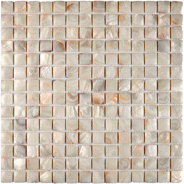 Мозаика из натурального перламутра глянцевая PIX703 (2x2) 30,5х30,5x0,3 см