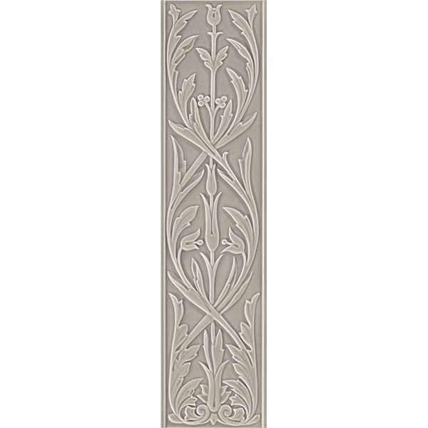 Плитка декоративная керамическая настенная HER4 EPOQUE ERMITAGE Grey CR. 20x80 см