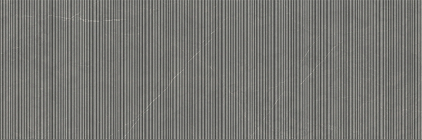 Плитка настенная керамическая LV11179 ALLURE Anthracite Wave Ductile 30x90 см
