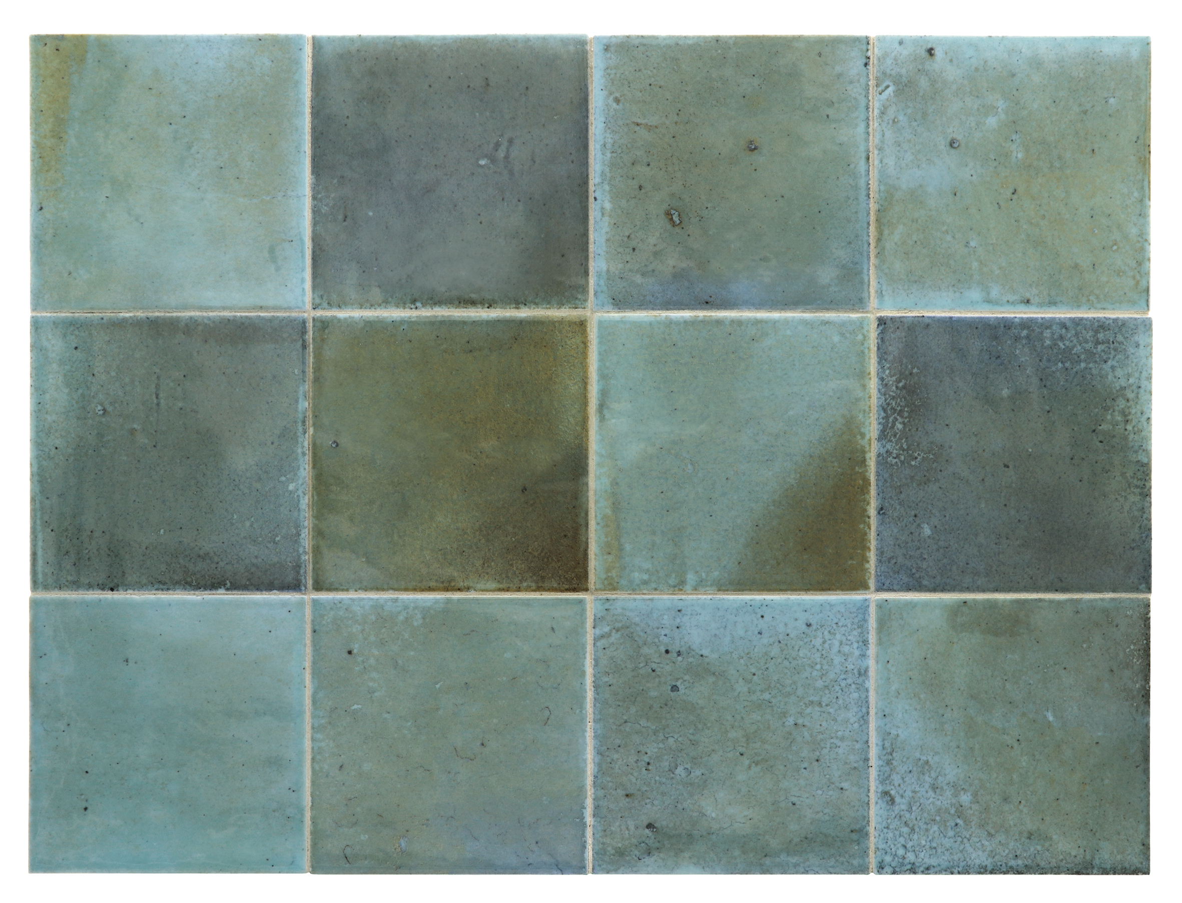 Плитка керамическая настенная 30017 HANOI Sky Blue 10x10 см (98 кор./палл.)