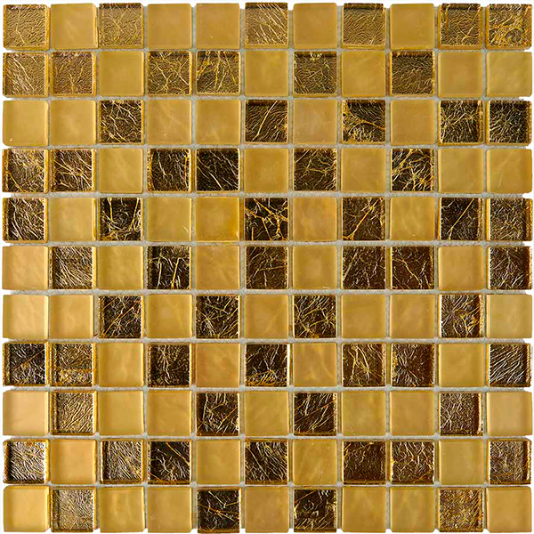 Мозаика из стекла глянцевая и матовая PIX708 (2,5x2,5) 30х30x0,8 см
