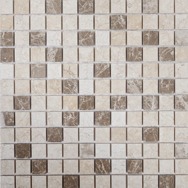 Мозаика из натурального камня на сетке SBW14238P (2,3x2,3) 30,0х30,0x0,8 см
