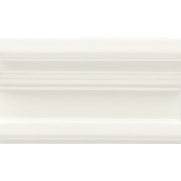 Бордюр керамический настенный CAP01 ESSENZE CAPITELLO Magnolia 7,5x13 см