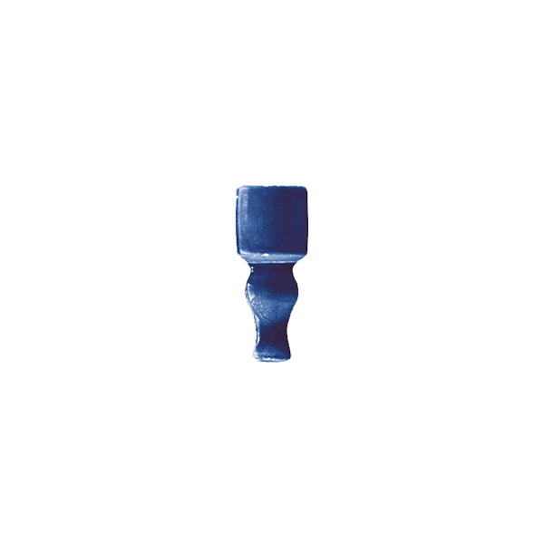 Уголок керамический наружный для бордюра FIAE9 EPOQUE ANGOLO FINALE Dark Cobalt CR 2x6,5 см