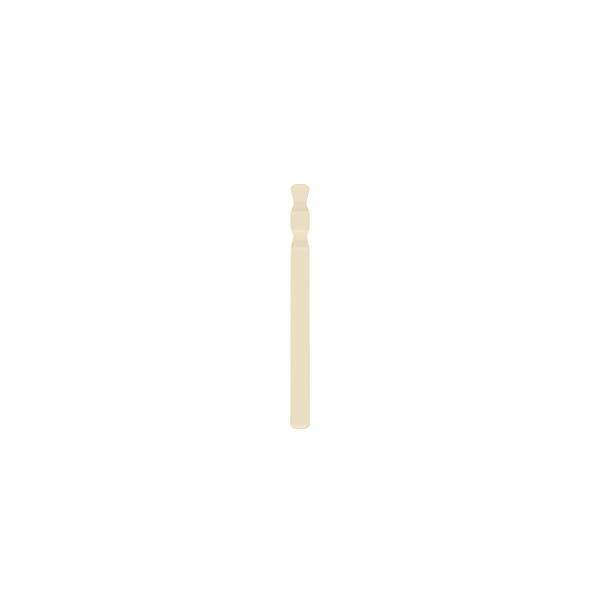 Угловой элемент для плинтуса ZOAELM02 ELEGANCE ANGOLO ZOCCOLO Bone MATT 1,2x15 см