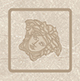 Вставка керамическая 262581 EMOTE TOZZETI Crema Mаrfil 4x4 см
