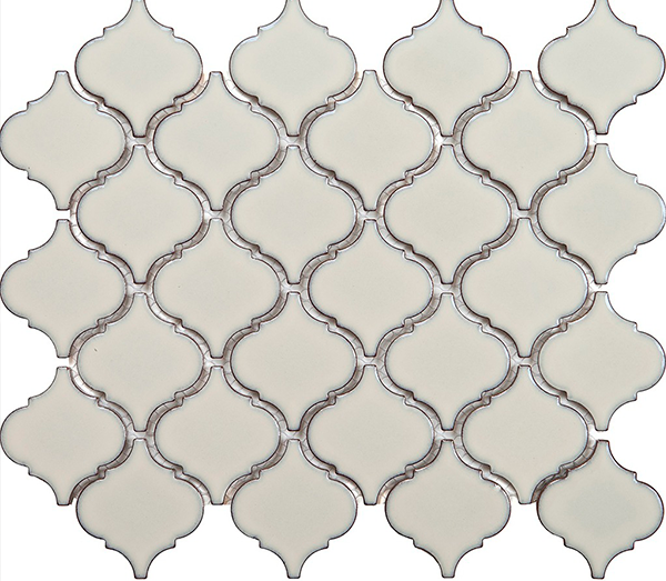 Мозаика из керамогранита на сетке KAR4-4R (6,0x6,6) 24,5х29,3x0,6 см