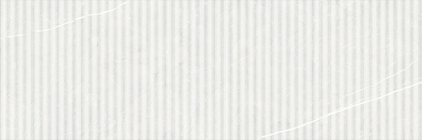 Плитка настенная керамическая LV11180 ALLURE White Wiggle Ductile 30x90 см