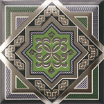 Плитка керамическая настенная Décor Zoco Green 15х15 см 2 сорт