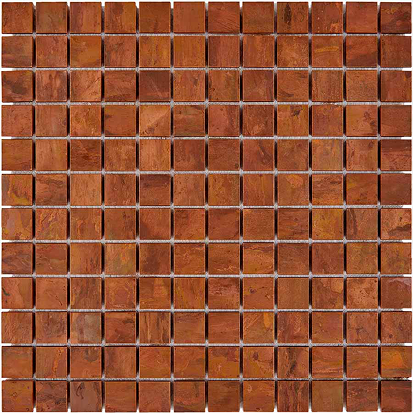 Мозаика из меди матовая PIX731 (2,3x2,3) 30х30х0,8 см