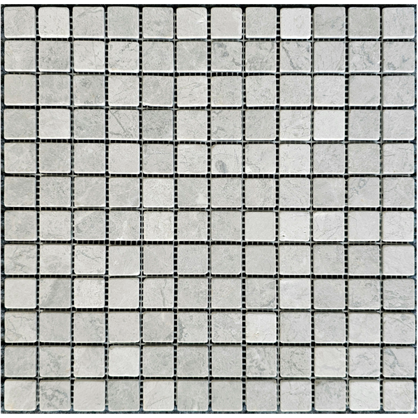 Мозаика из мрамора матовая PIX329 Tundra Grey (2,3x2,3) 30,5х30,5х0,4 см
