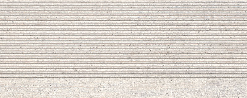 Плитка керамическая настенная TARANTO Bianco STRIPE 59,6x150х1,25 см