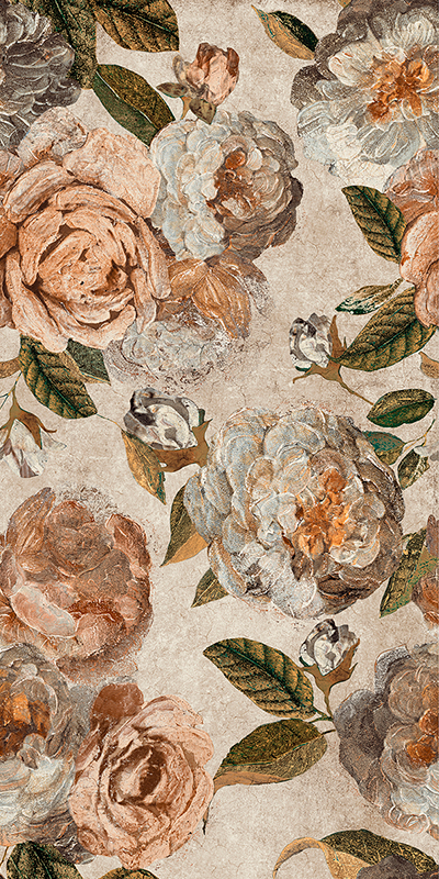 Гранит керамический ALCHYMIE 133483 FLOWERY BEIGE NAT RETT 60x120x0,7 см