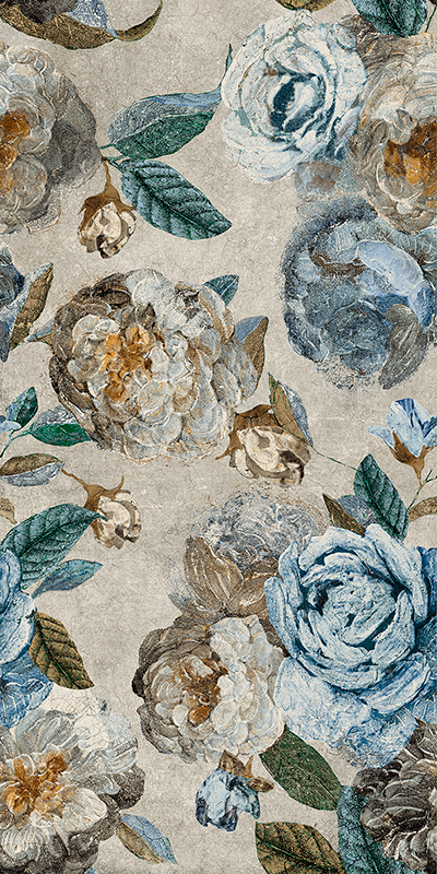 Гранит керамический ALCHYMIE 133481 FLOWERY GREY NAT RETT 60x120x0,7 см