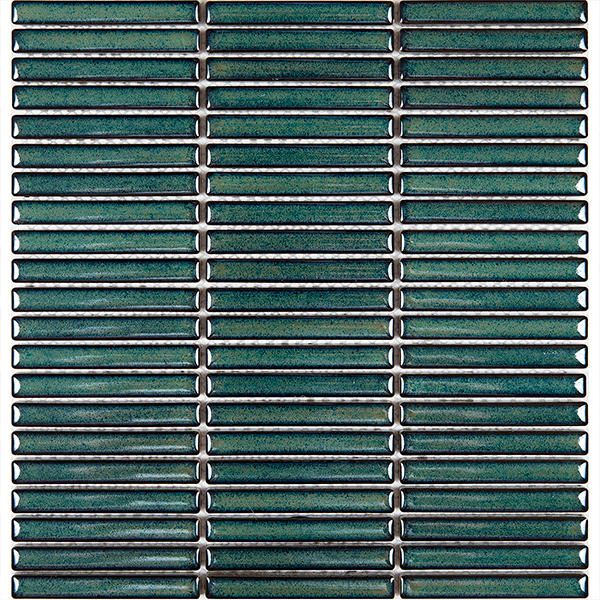 Мозаика из керамогранита на сетке KST3-7R (1,1х9,0) 28,4х29,5x0,6 см