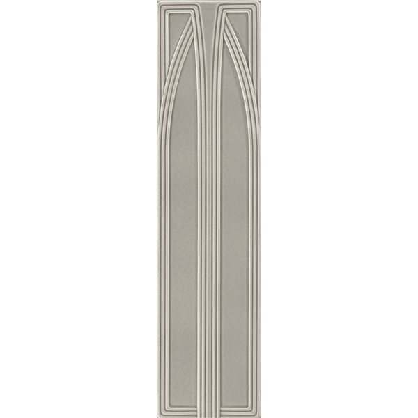 Плитка декоративная керамическая настенная BEL4 EPOQUE BELVEDERE Grey CR. 20x80 см