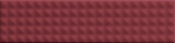 Плитка керамическая настенная 4101163 STUD Bordeaux 5х20 см