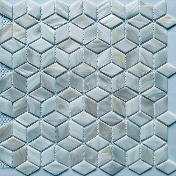 Мозаика из натурального перламутра глянцевая PIX770 Super White (2,5x4) 29,2х27,8x0,2 см