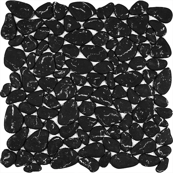 Мозаика из стекла на сетке AGPBL-BLACK 28,5х28,5x0,6 см