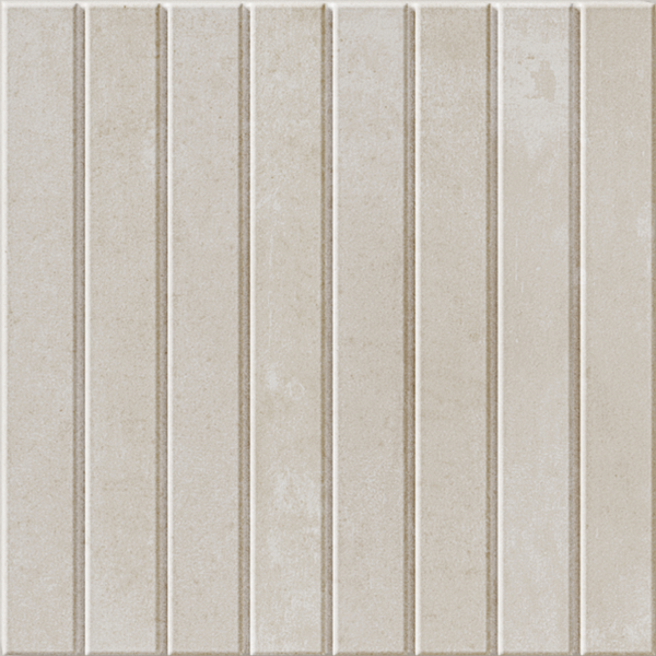 Гранит керамический 131401 RASTER LINES S OFF WHITE 15x15 см