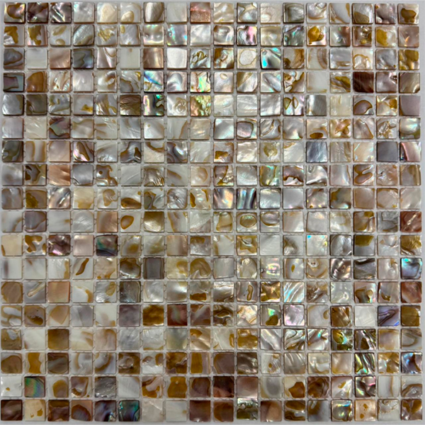 Мозаика из натурального перламутра глянцевая PIX772 (1,5x1,5) 30х30x0,2 см