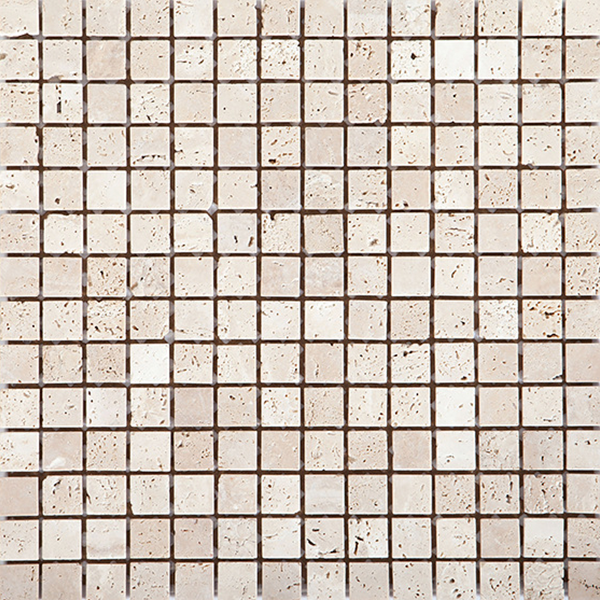 Мозаика из натурального камня на сетке SBWT01 (2,0x2,0) 30,5х30,5x0,4 см