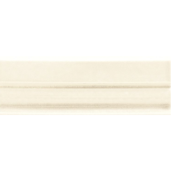 Бордюр керамический FIE10 EPOQUE FINALE Beige/Ivory MATT. 6,5x20 см