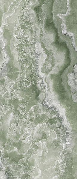 Гранит керамический ONYX DIAMOND EMERALD LUC.RET. 60x120x0,9 см