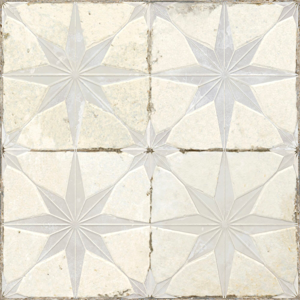 Плитка керамическая напольная 33214 FS STAR White LT 45х45 см