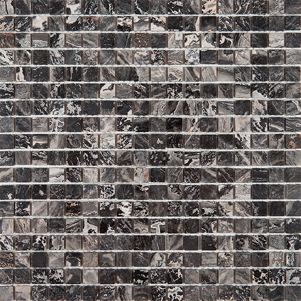 Мозаика из натурального камня на сетке STN1154P (1,5x1,5) 30,0х30,0x0,4 см