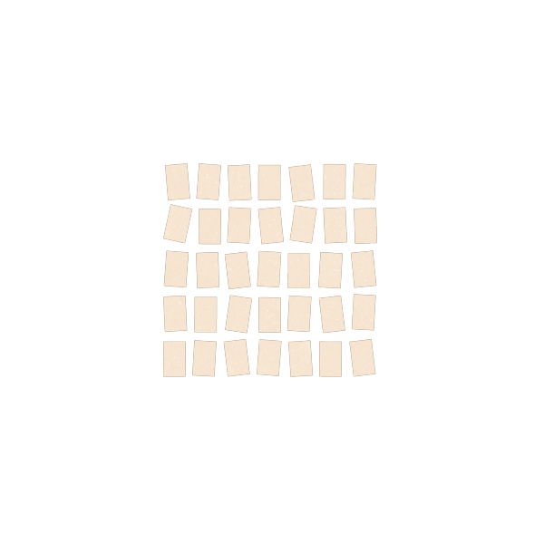 Мозаика керамическая 4101236 NOK Mosaic Boogie Ivory 30x30 см