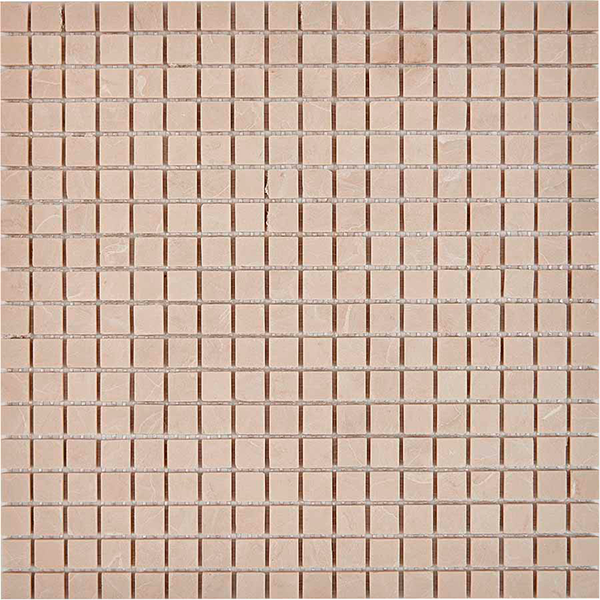 Мозаика из мрамора матовая PIX229 Crema Nova (1,5x1,5) 30,5х30,5х0,4 см