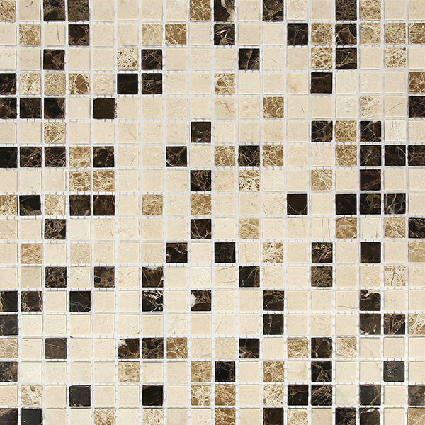 Мозаика из натурального камня на сетке SGY4154Р (1,5x1,5) 30,5х30,5x0,4 см