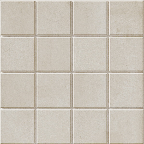 Гранит керамический 131397 RASTER GRID S OFF WHITE 15x15 см