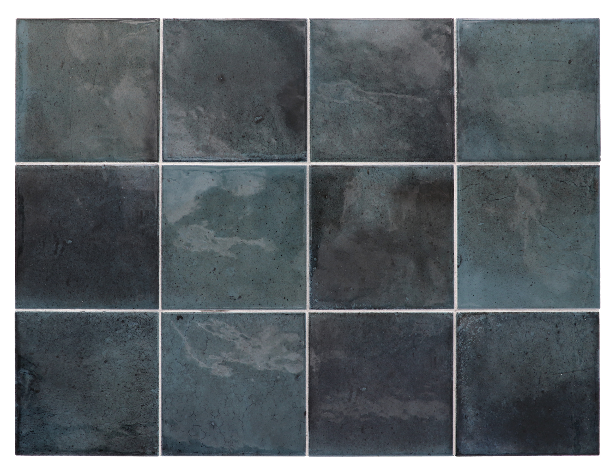 Плитка керамическая настенная 30012 HANOI Blue Night 10x10 см