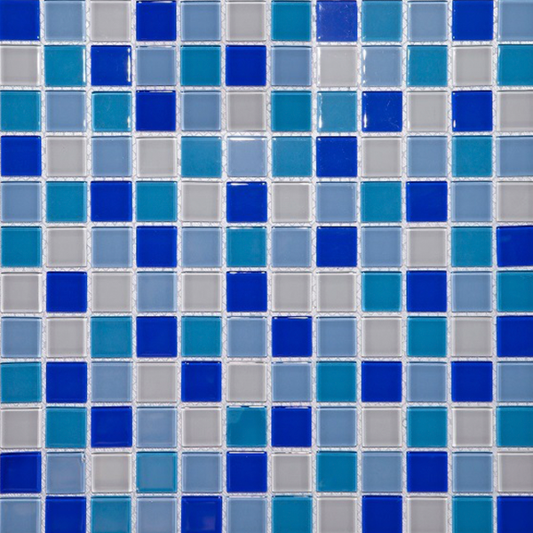 Мозаика из стекла на сетке CH4023РМ (2,5x2,5) 30,0х30,0x0,4 см