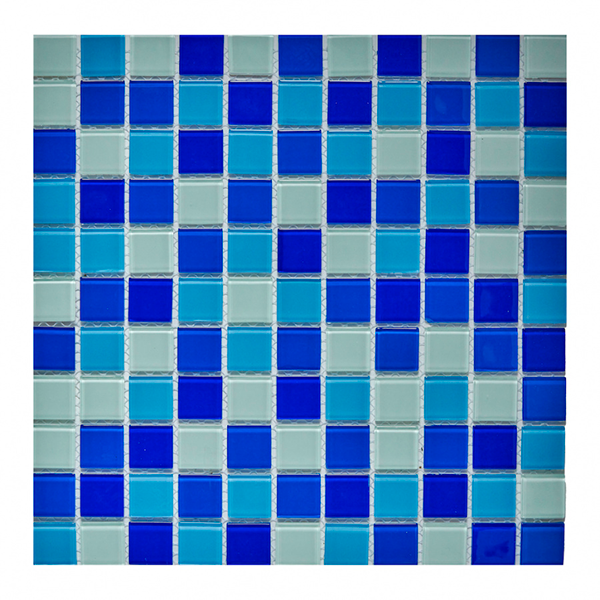 Мозаика из стекла глянцевая PIX002 (2,5x2,5) сетка 30х30x0,4 см